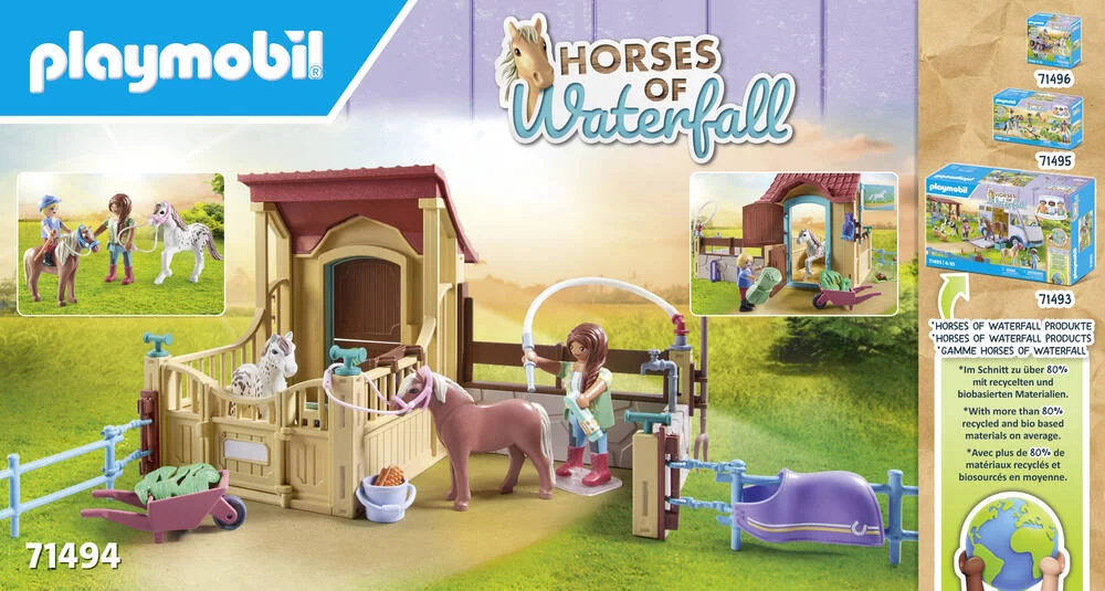 CAVALIERES AVEC BOX ET PONEYS - 71494