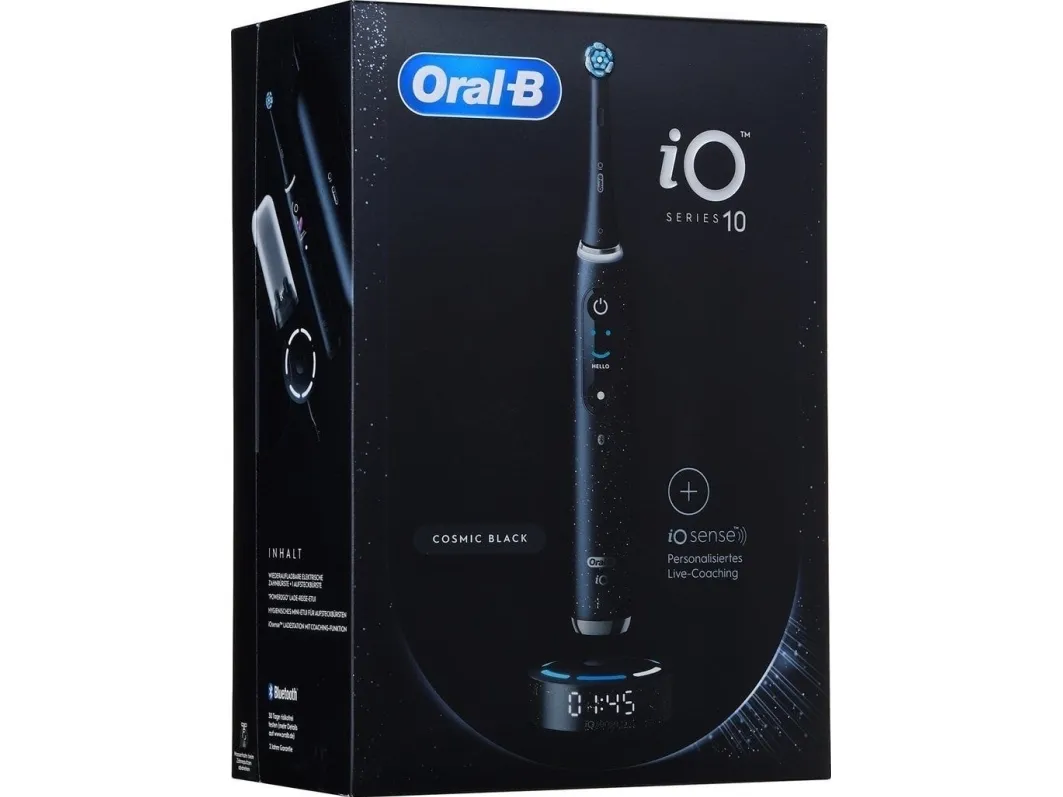 Oral-B iO Series 10 Elektrisk Tandbørste - Cosmic Sort