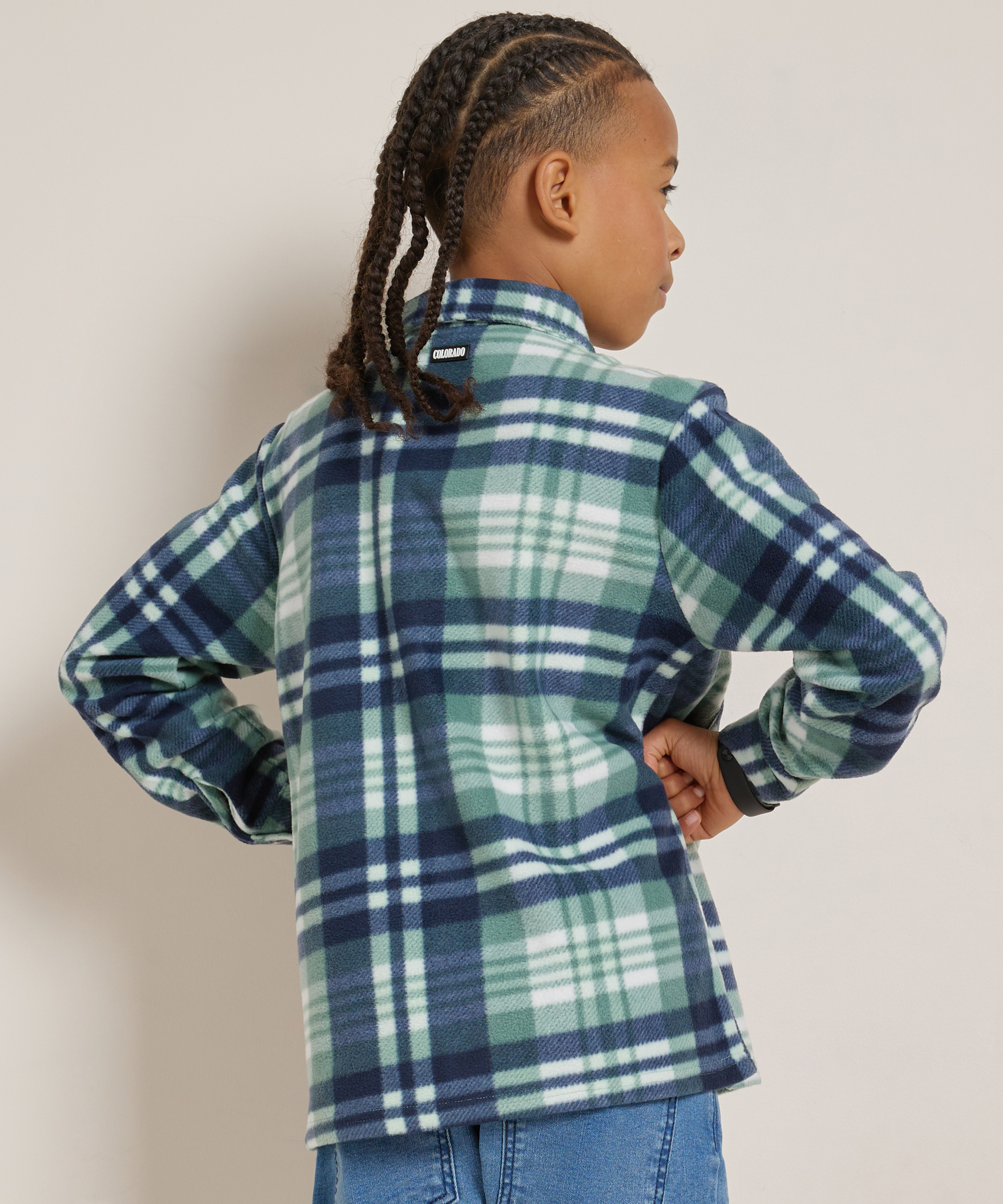 fleece overshirt