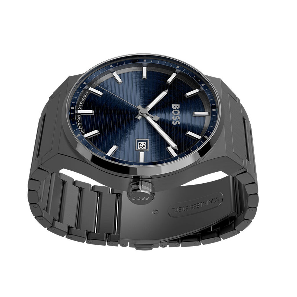 Montre Boss Candor Auto Bleu