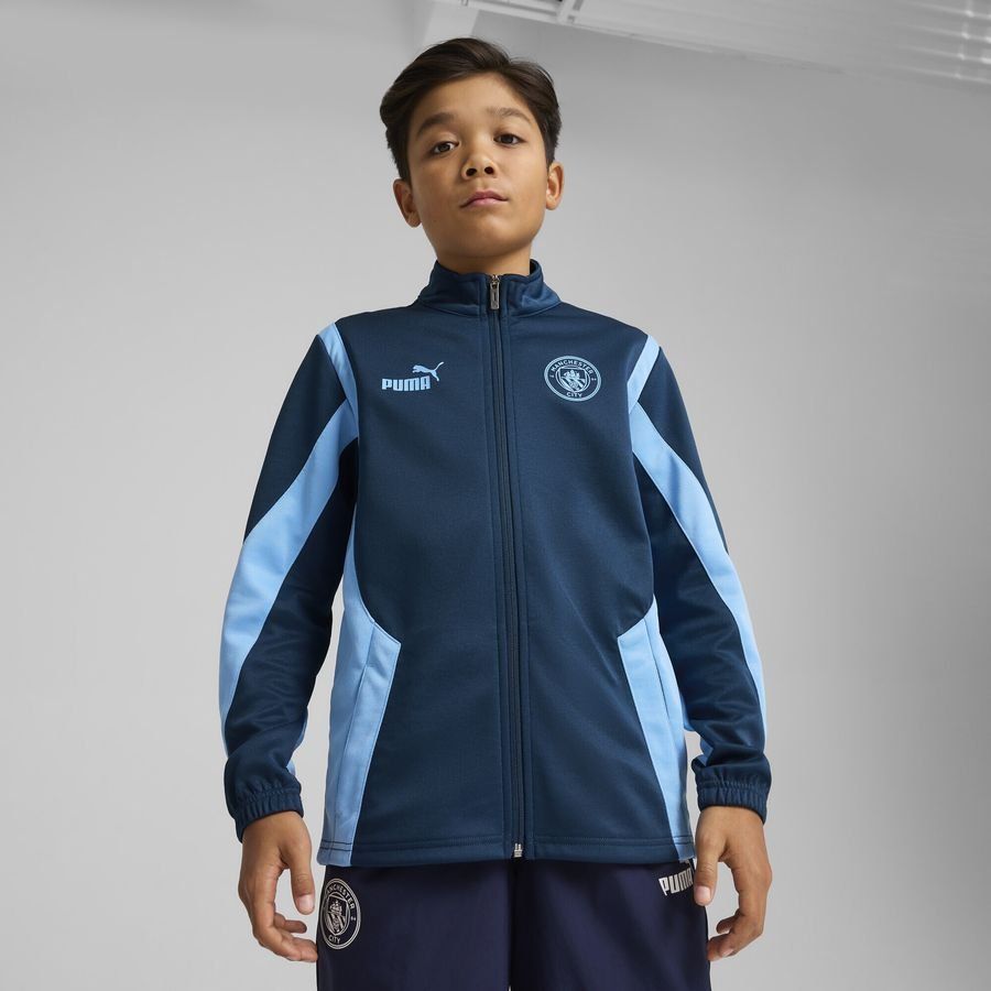 Manchester City Veste ftblNRGY  - Marine Blue/Bleu Enfant