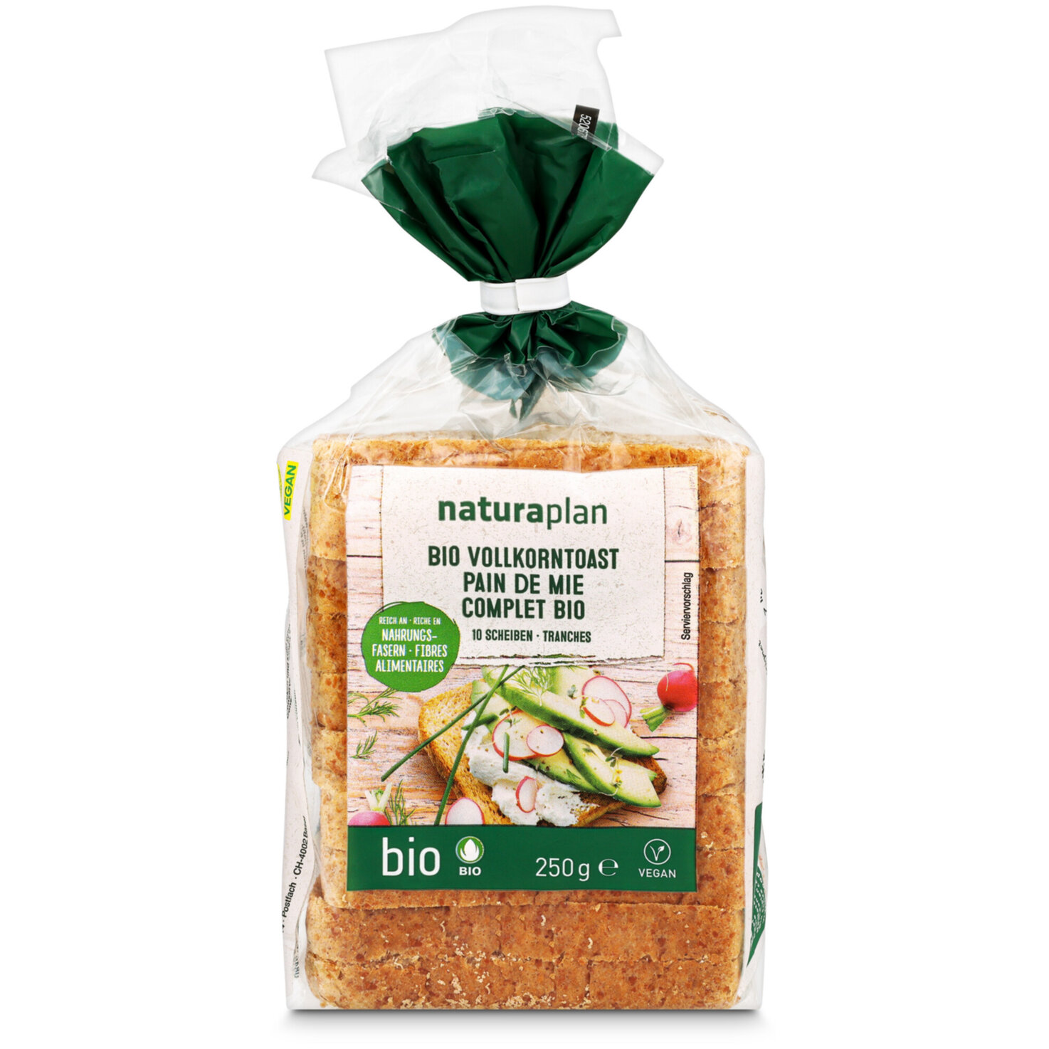 Naturaplan Bio Vollkorntoast 10 Scheiben