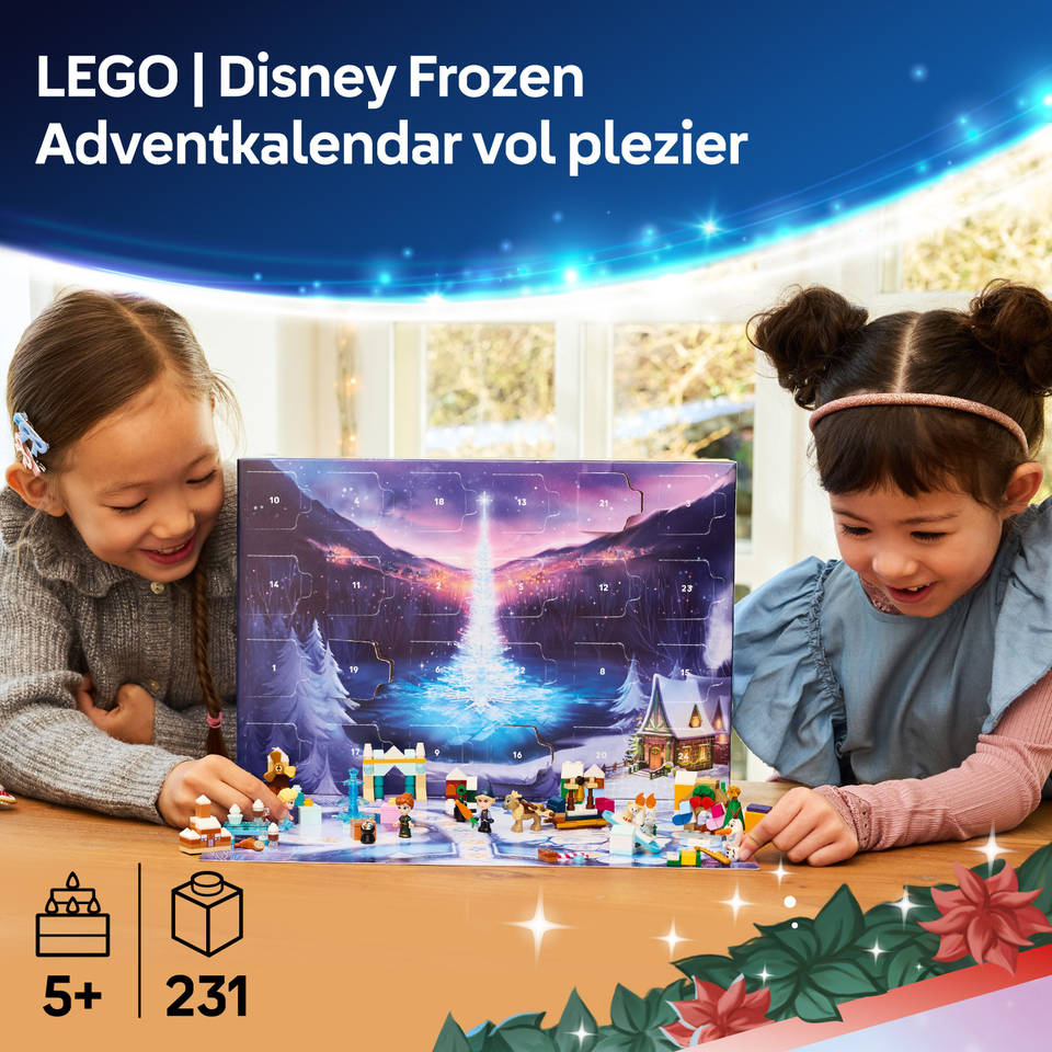LEGO Frozen adventskalender 2025 43273