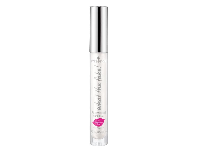 essence Lip Booster What The Fake! Plumping Lip Transparent Pflegender Lip Booster für volle voluminöse Lippen mit einem angenehm kühlenden Effekt
