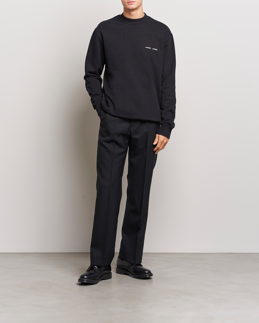 Samsøe Samsøe Norsbro Crew Neck Sweatshirt Black