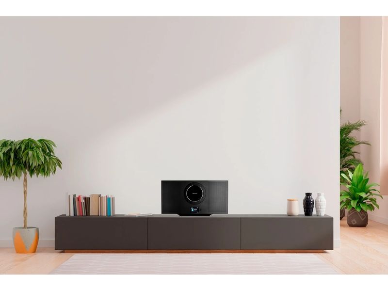 Medion Stereoanlage P66348 Schwarz Vertikales All-in-One-System