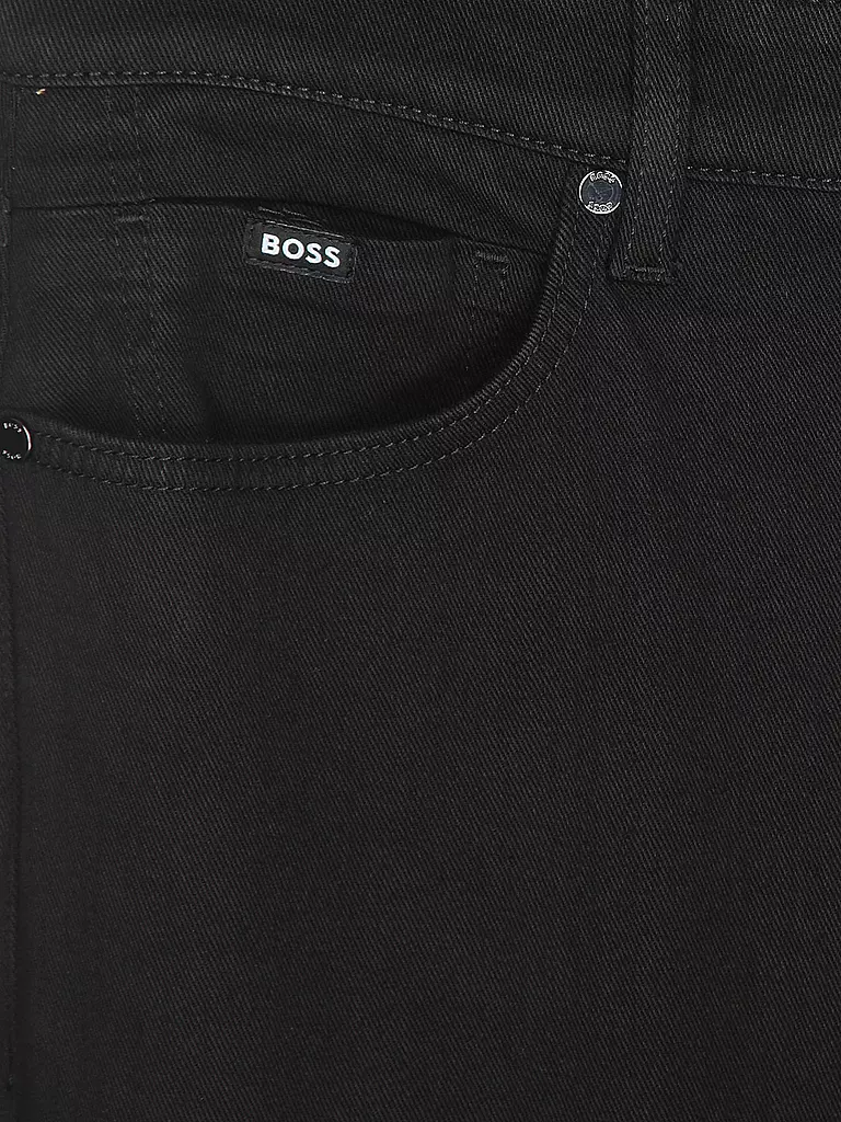 BOSS Jeans Slim Fit DELAWARE schwarz