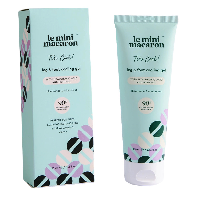 Le Mini Macaron Très Cool Leg & Foot Cooling Gel 75 ml