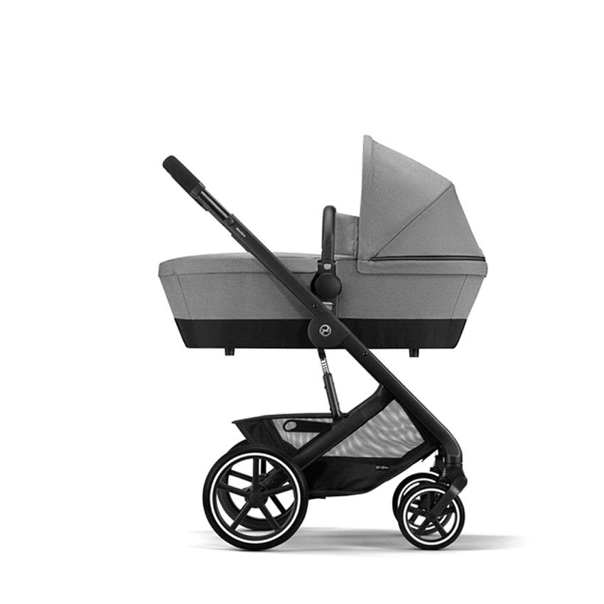 Poussette Balios S 2 en 1 - Châssis noir/Dove grey - Ecru