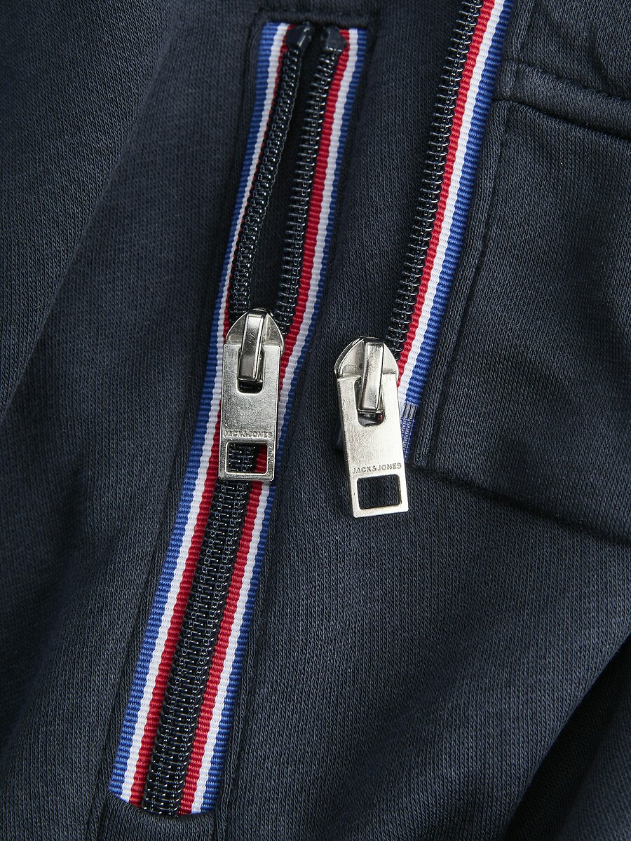 JACK & JONES<br>Suéter com zíper e gola alta