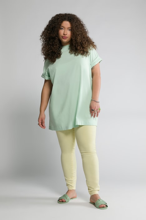 Skinny Jeans, High Waist, schmal, Color Denim, 5-Pocket