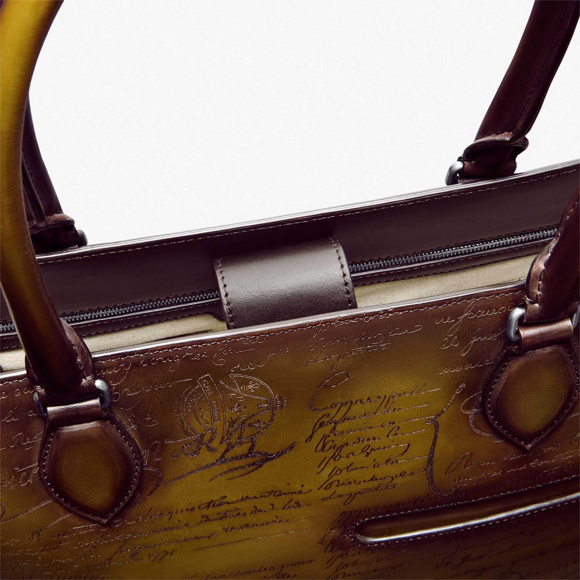 Cabas Toujours Mini Neo En Cuir Scritto