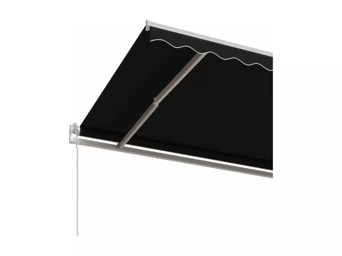Auvent rétractable automatique 450x350 cm Anthracite