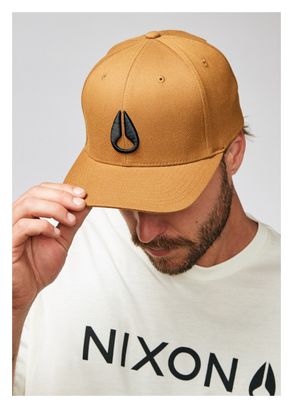 Casquette Unisexe Nixon Deep Down FF Athletic Fit Marron/Noir