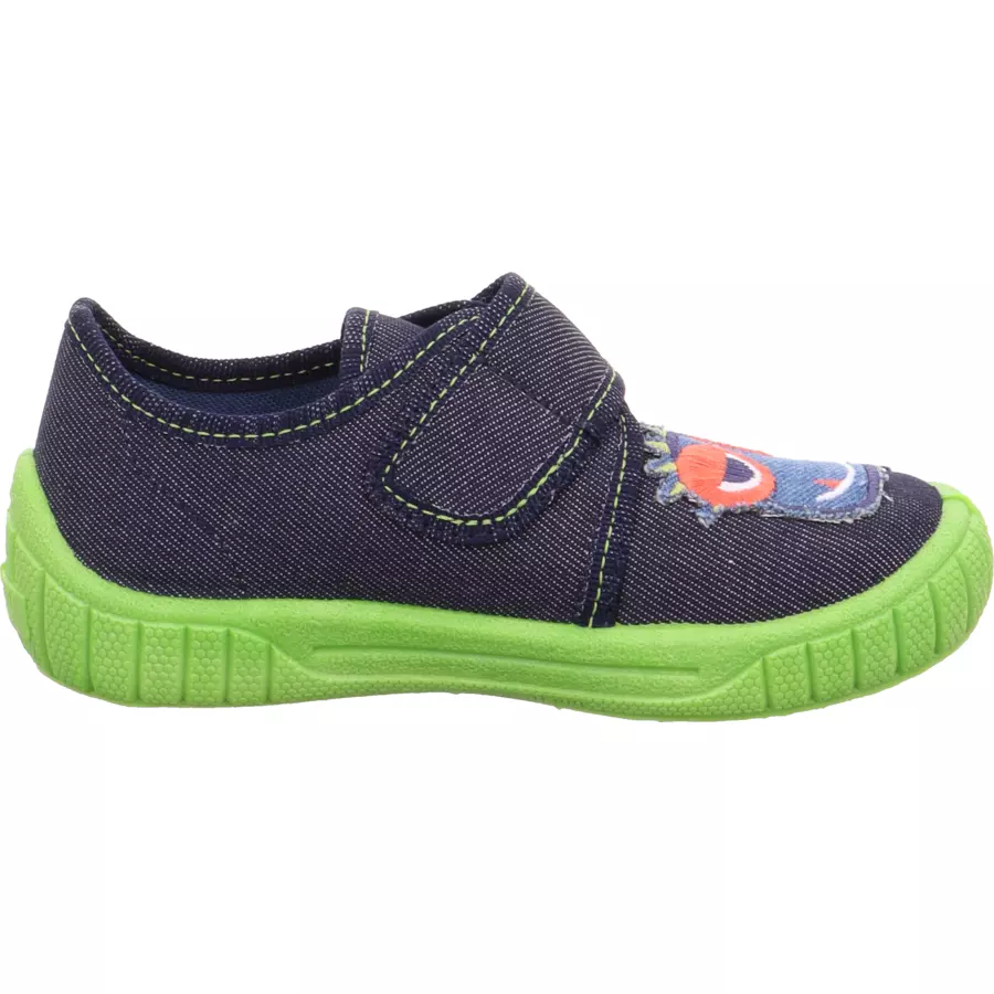 superfit Hausschuh Bill blau (mittel)
