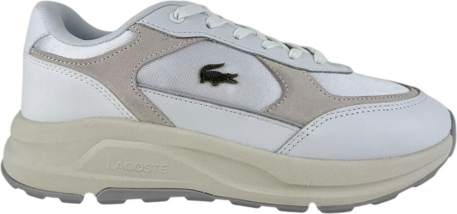 Lacoste RUN SET 225 1 QSP SMA WHT OFF WHT Heren Sneakers wit-off white