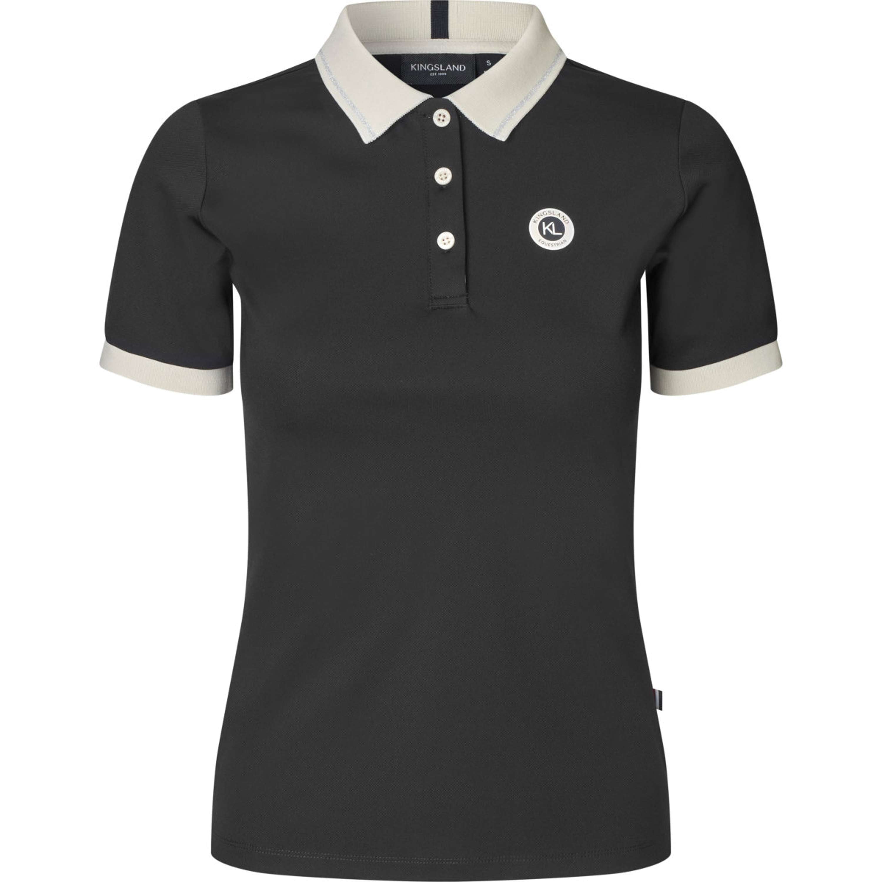 Kingsland Polo Shirt KLLaura Zwart