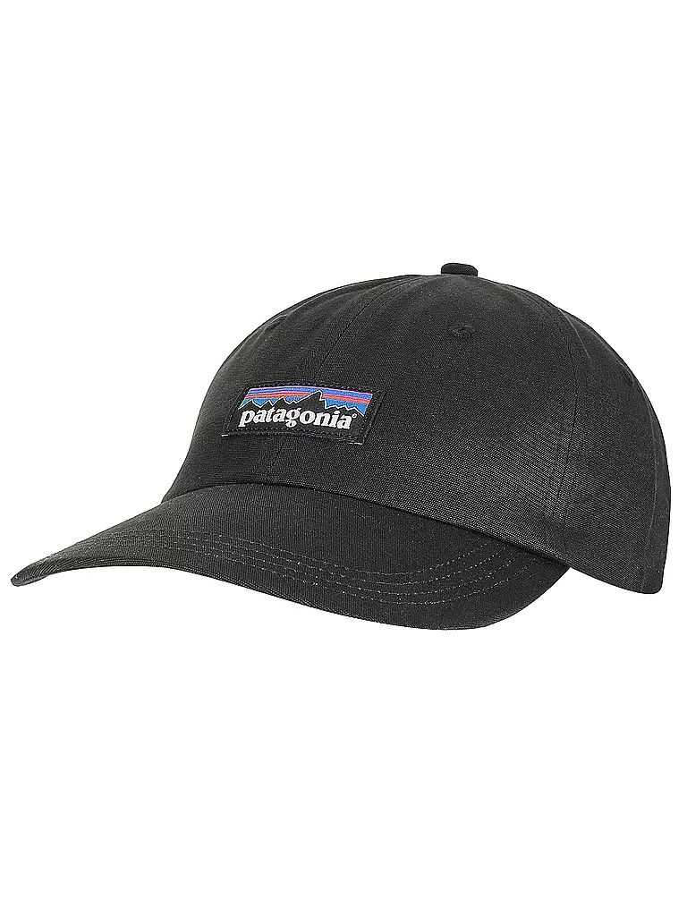PATAGONIA Kappe P-6 Label Trad Cap schwarz