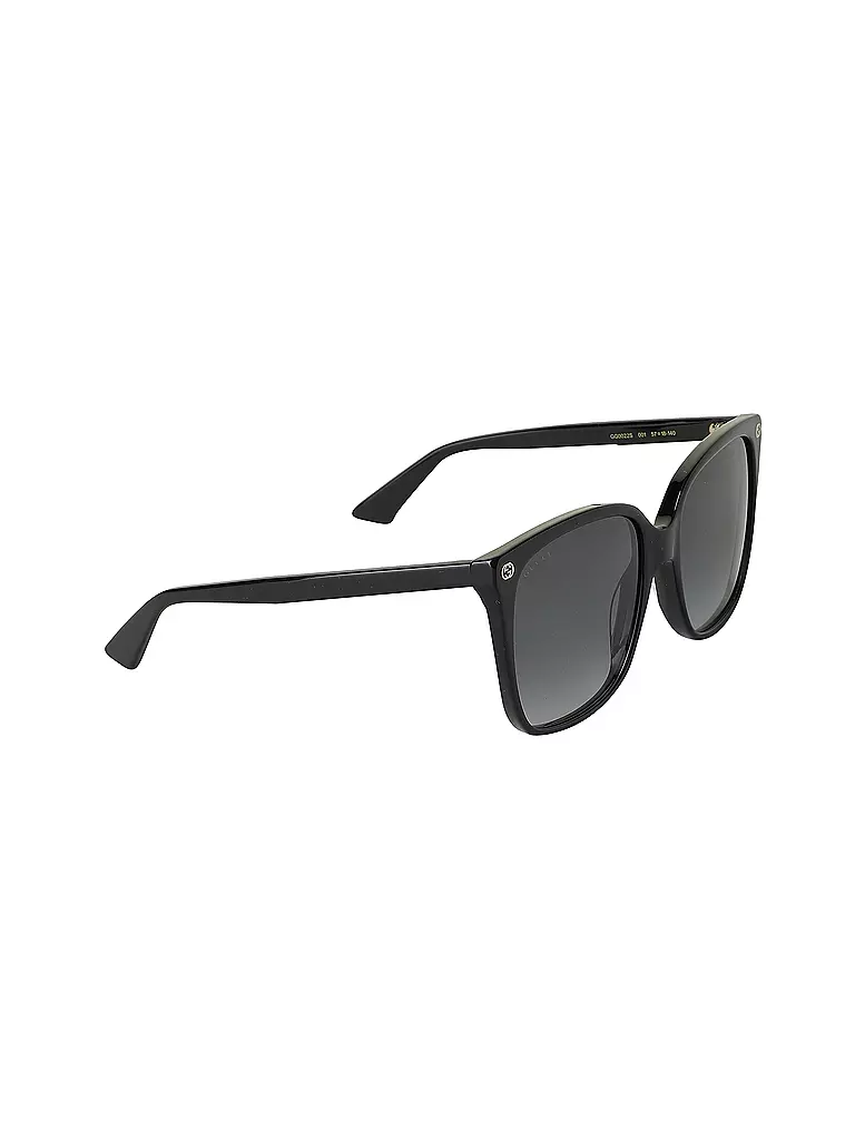 GUCCI Sonnenbrille GG0022S/57 schwarz