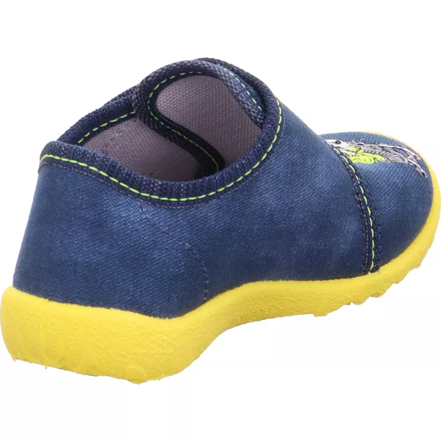 superfit Hausschuh Spotty blau (mittel)