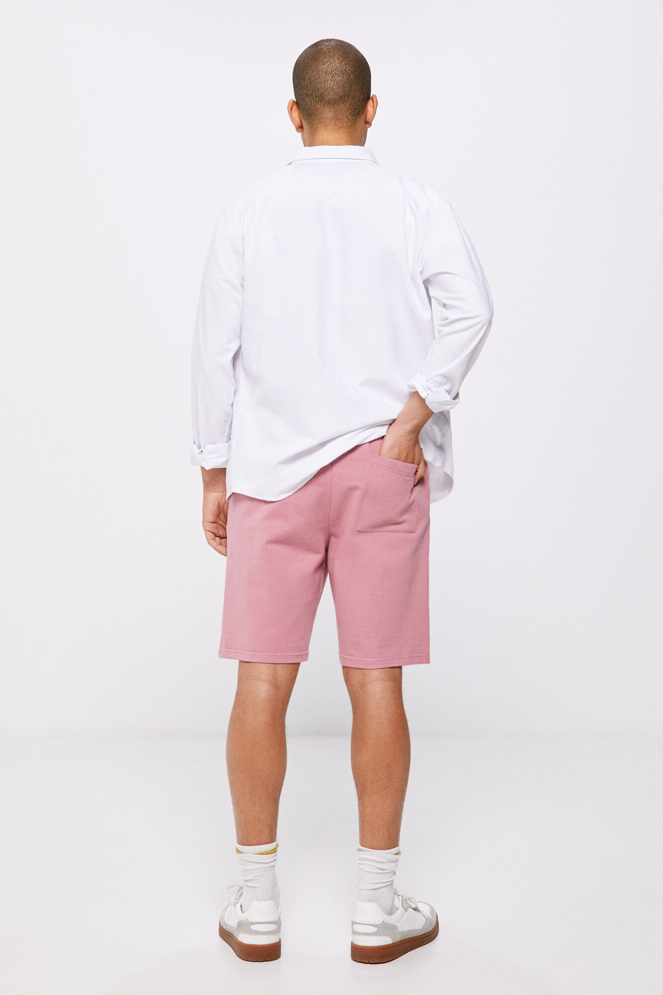 Conjunto esportivo Bermuda - lilás