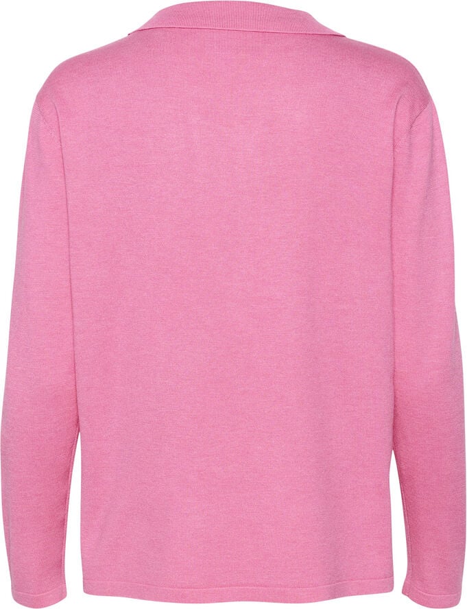 Saint Tropez MilaSZ Polo Pullover Pink cosmos melange