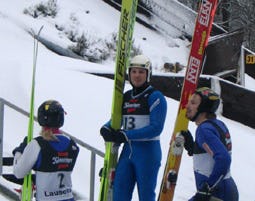 Skispringen lernen bei Erfurt als originelles Geschenk