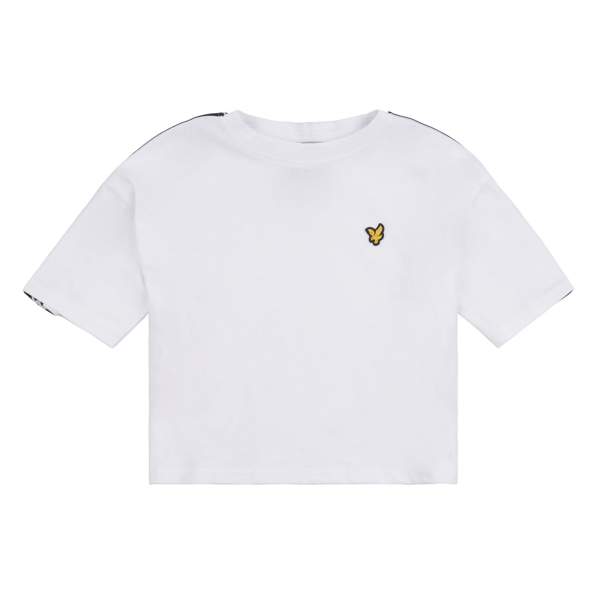 Lyle and Scott Shoulder Tape Box T Shirt Juniors