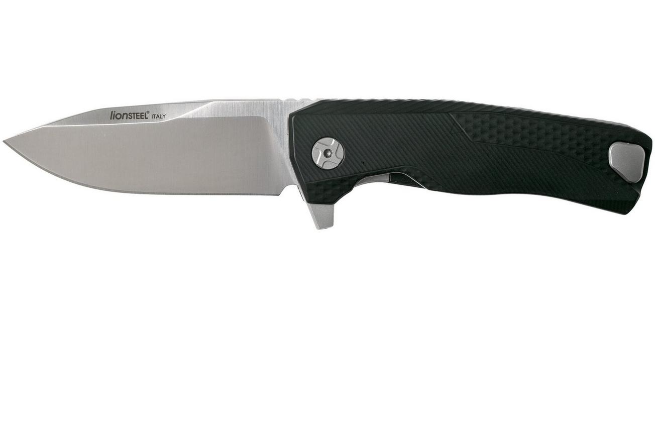 LionSteel ROK Satin Black Aluminium ROK A BS zakmes