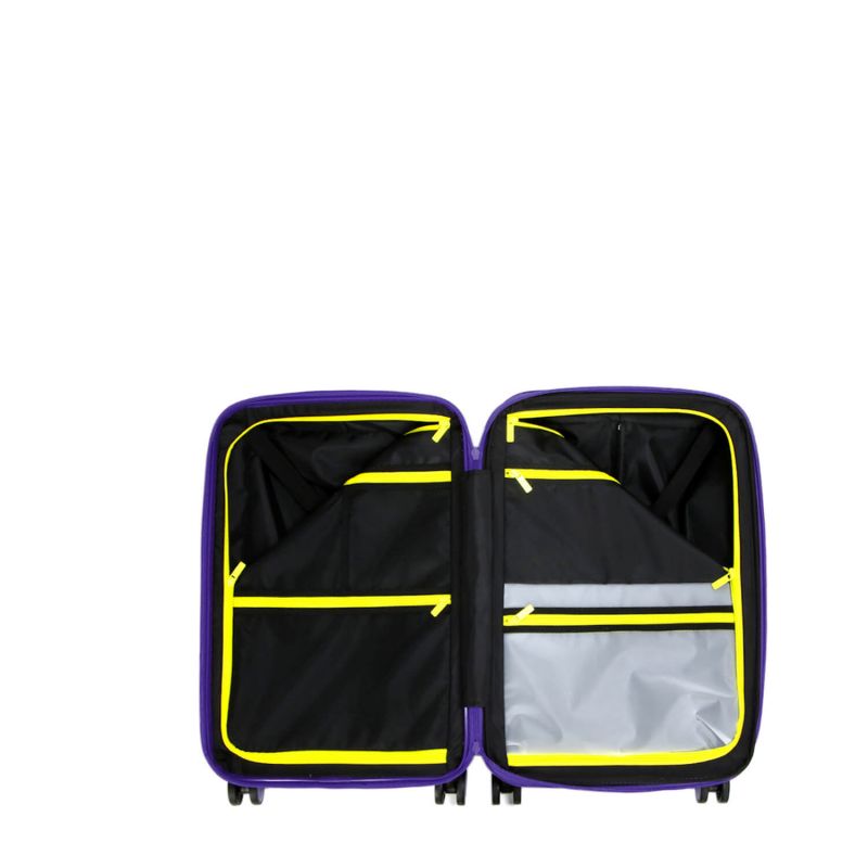 Valise cabine rigide Pure bright Extensible 55 cm Ultra violet