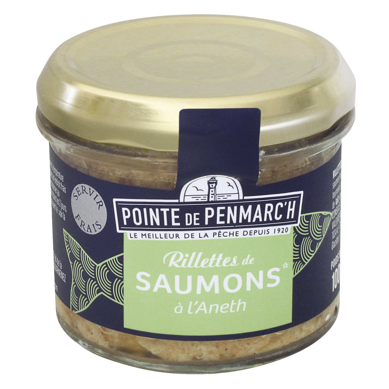 Rillettes de saumon à l'aneth