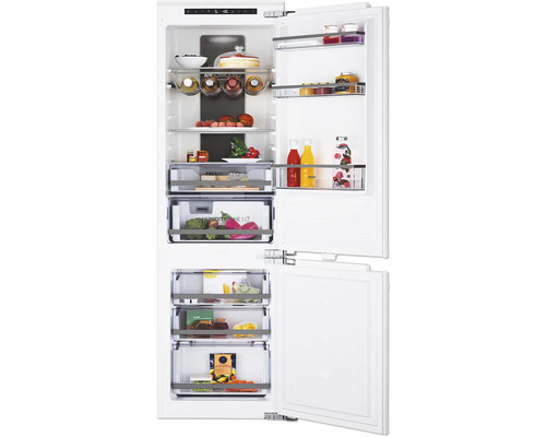 HAIER HATB 174 DE koel-vriescombinatie, afmetingen (B x H x D): 54 x 176,9 x 55 cm, koelgedeelte: 177 l, vriesgedeelte: 67 l