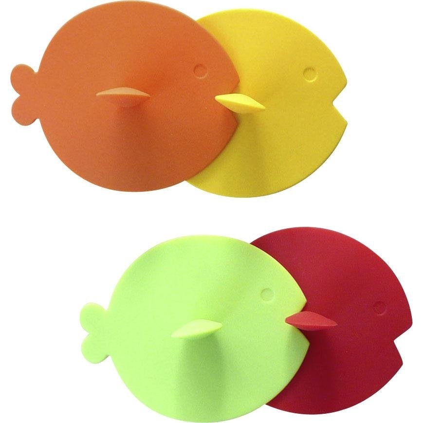 Gimex Silikondeckel Set Fisch Rainbow