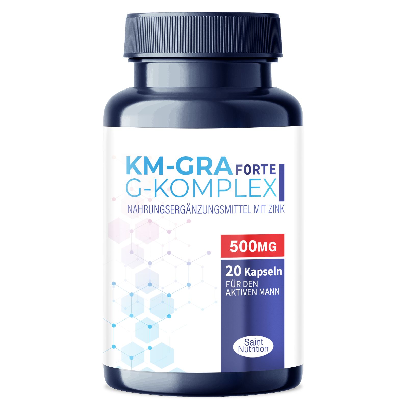 Saint Nutrition® | KM-GRA Forte | Potenz Kapseln