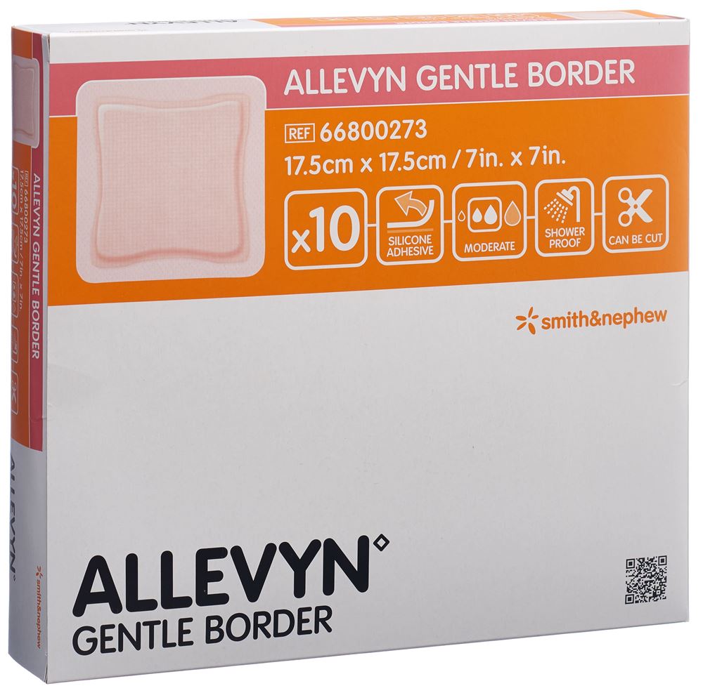 ALLEVYN Wundverband 17.5x17.5cm 10 Stk