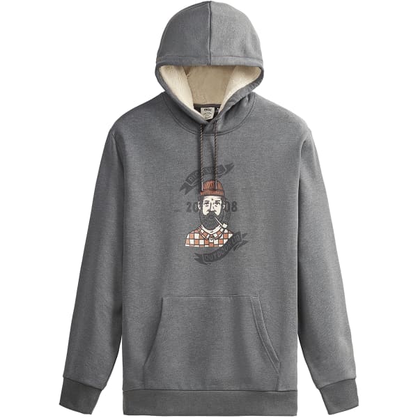 Sweatshirt PICTURE CHUCHIE PLUSH HOODIE DARK GREY MELANGE