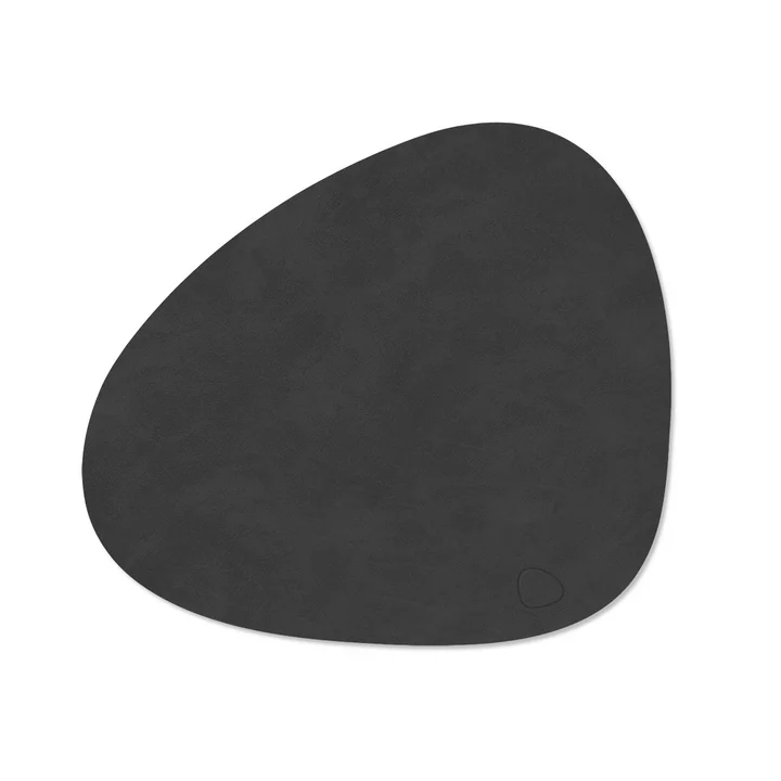Lind DNA - Tischset Curve M, 31 x 35 cm, Nupo schwarz