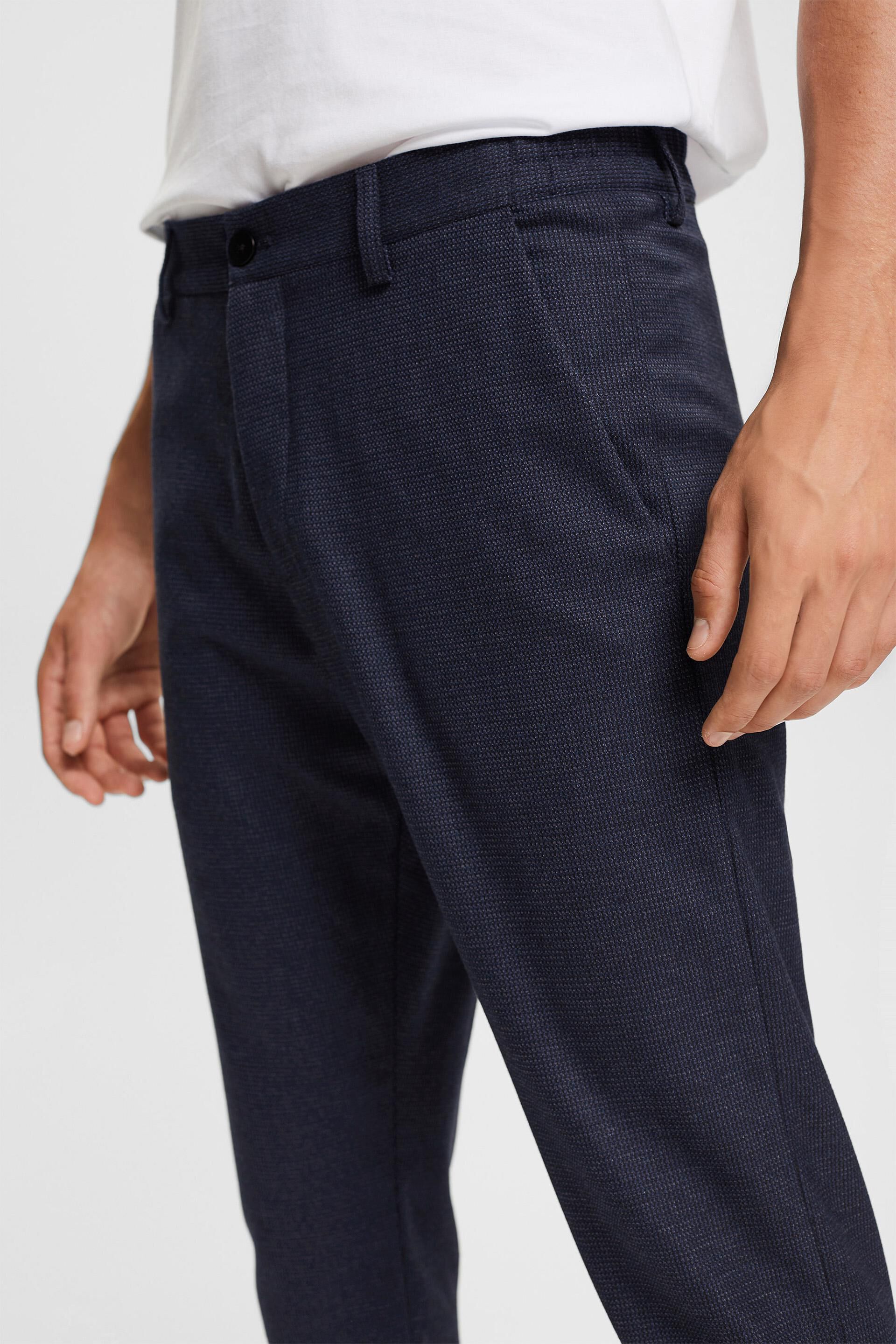 Pantalon de costume texturé