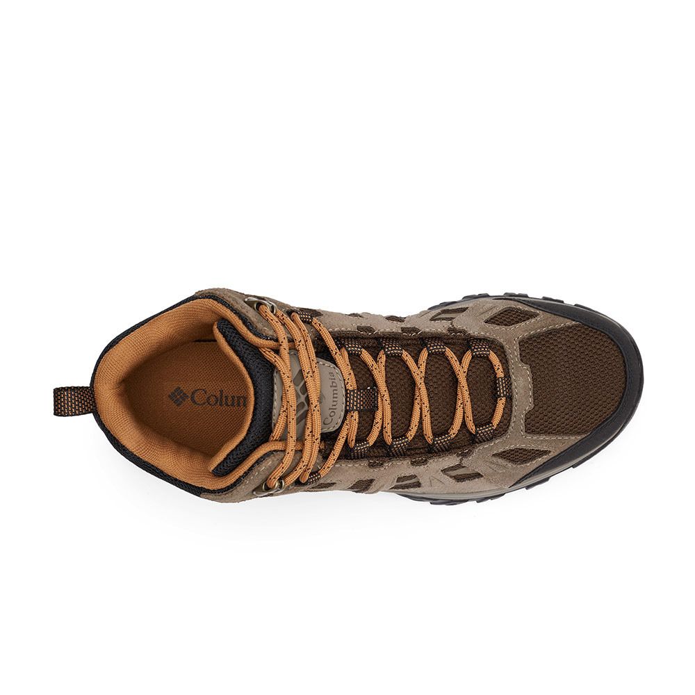 Columbia REDMOND III - Chaussures randonné Homme cordovan/elk