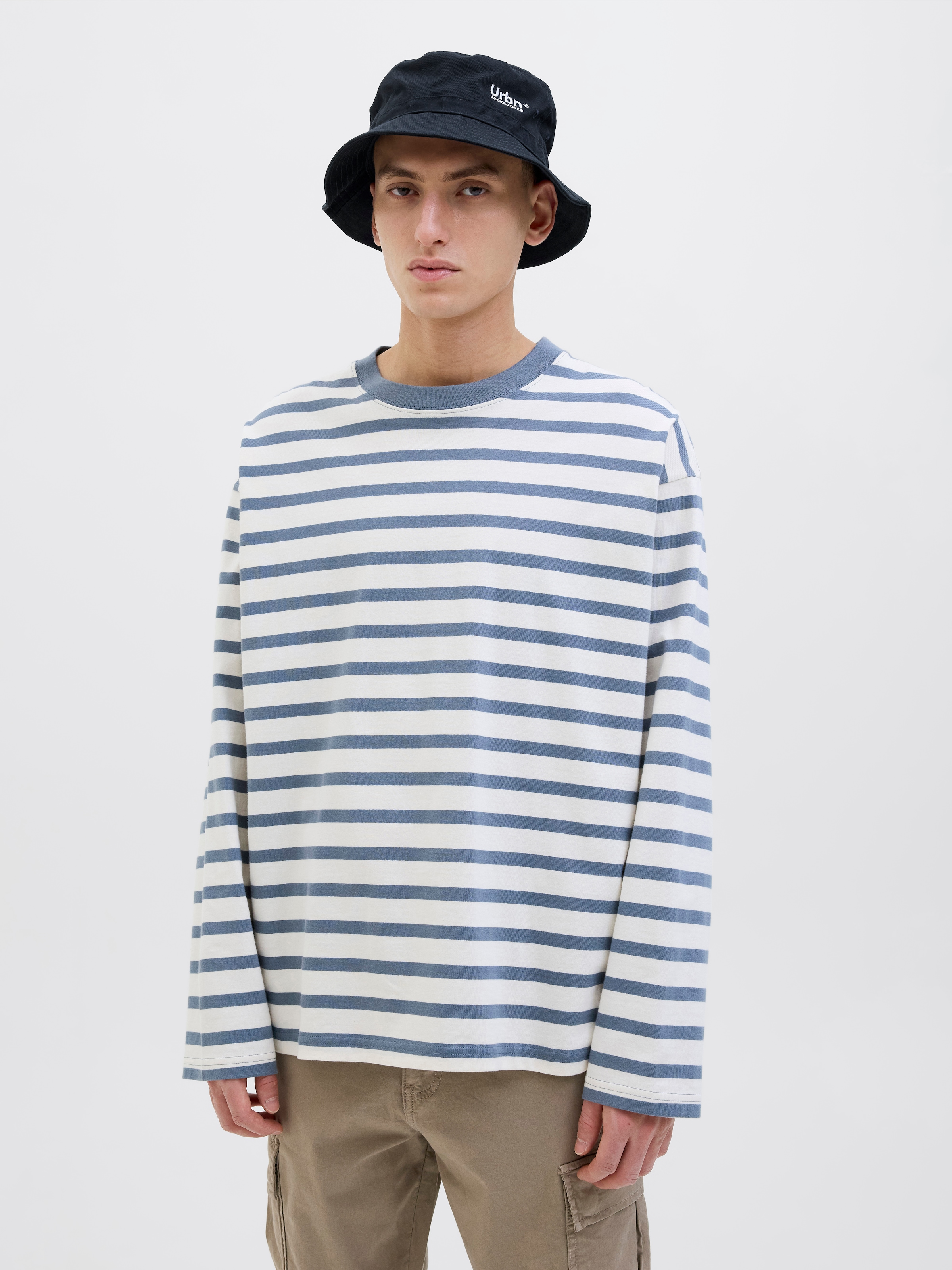 Jack & Jones Fischerhut »JACURBN mit Logo-Schriftzug, ideal für viele Anlässe«, unifarben, modisch, one size, Baumwolle