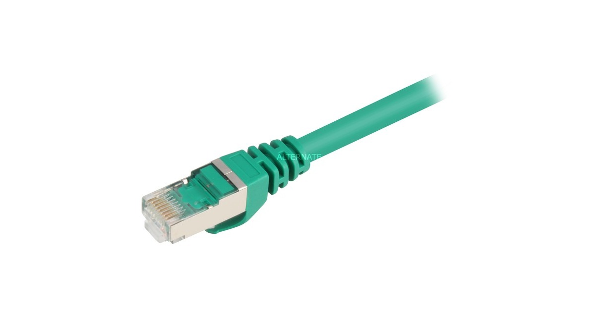 SharkoonPatchkabel SFTP, RJ-45 met Cat.6  (Groen, 5 meter)