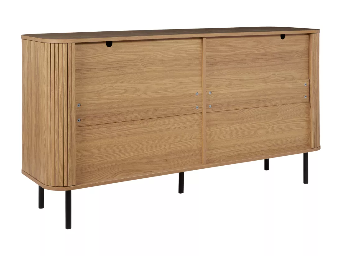 Commode à 6 tiroirs BRADLEY 81 cm Marron