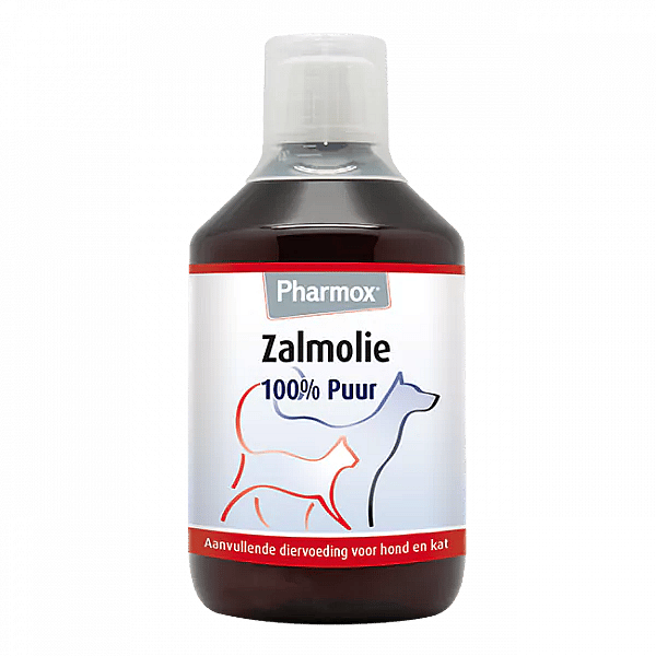 Pharmox natuurlijke zalmolie voor hond en kat