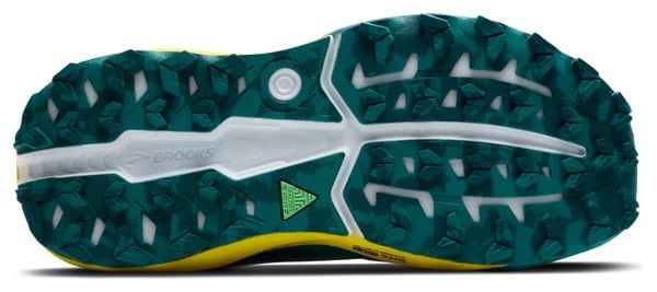 Chaussures Trail Brooks Caldera 8 Bleu/Jaune Homme