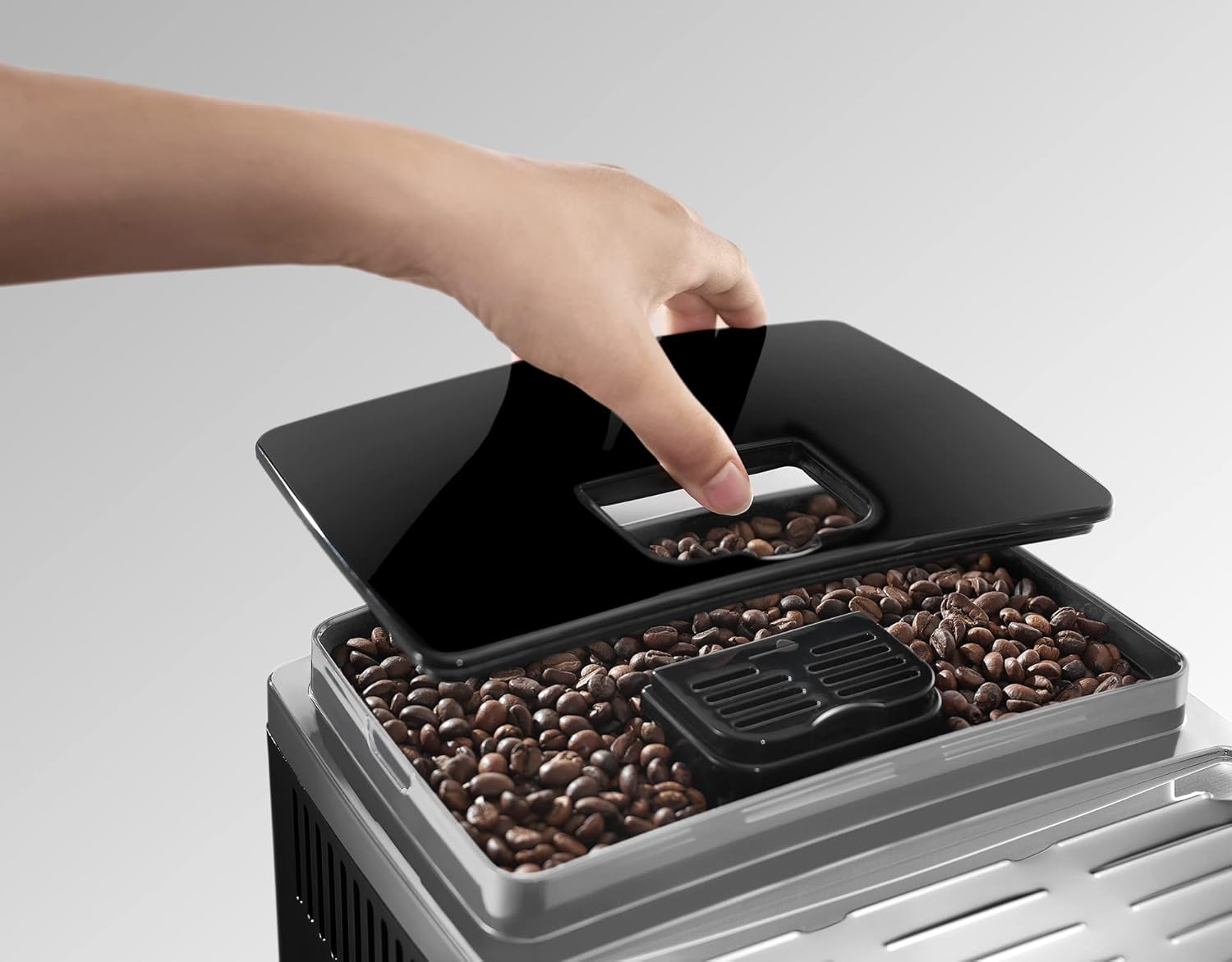 De'Longhi Magnifica Evo Machine a Café Grain ECAM292.33.SB, Machine Expresso et Cappucino, Argent [Exclusif Amazon], Cafè