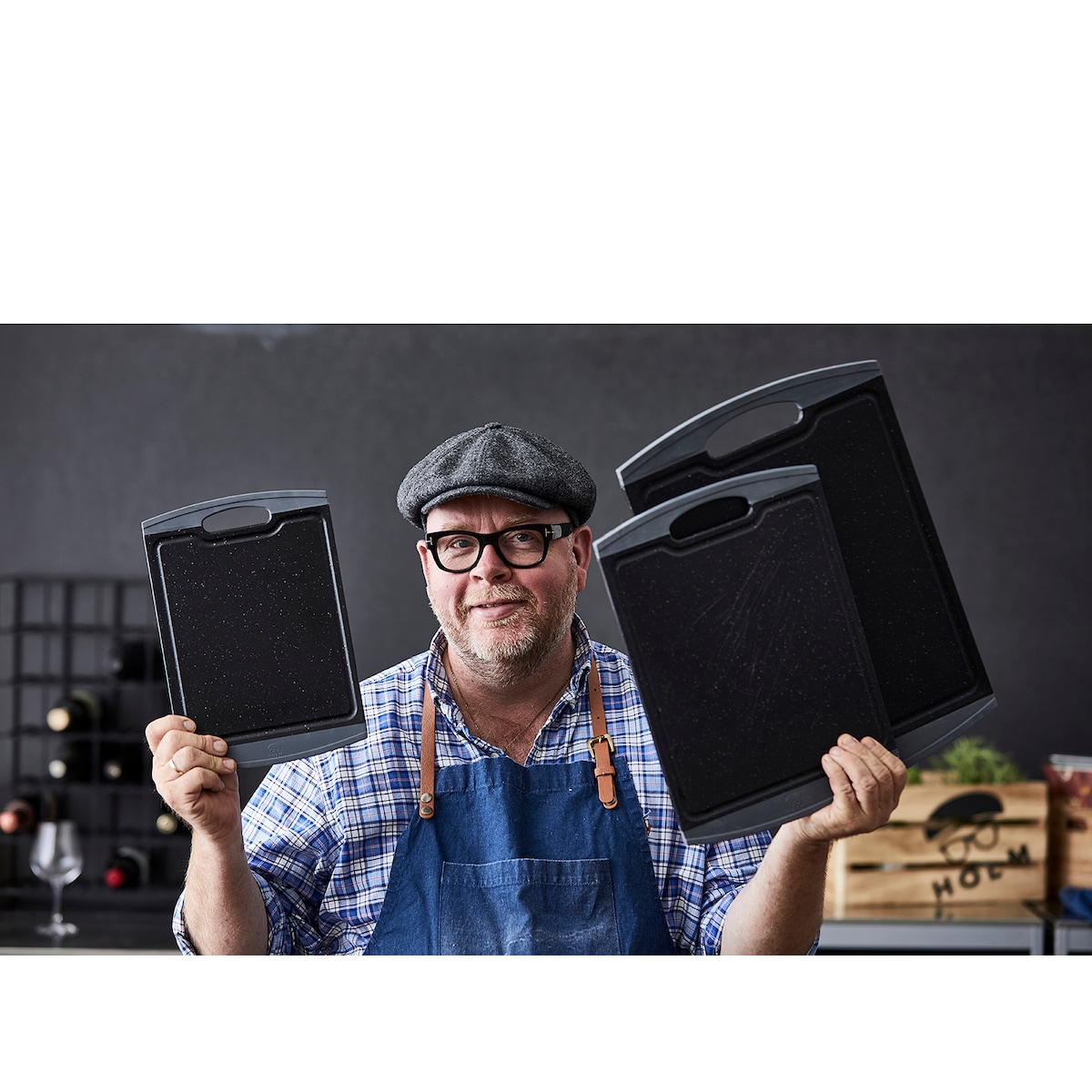 HOLM Cutting board 44 x 30 x 1 cm