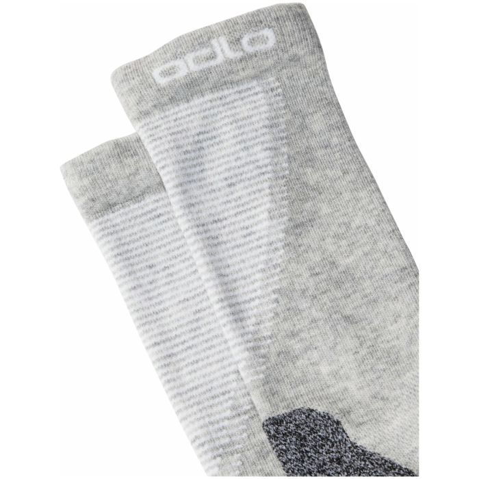 Odlo Unisex Strømper Socks Crew Active Warm Running Grå