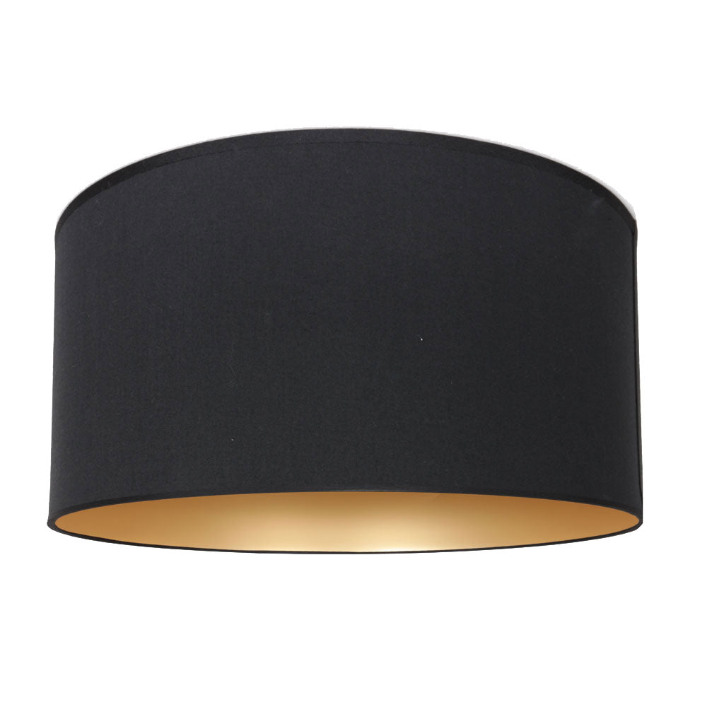 Steinhauer - kap - Shade - zwart - linnen - Ã 30cm - E27 - K2131SS