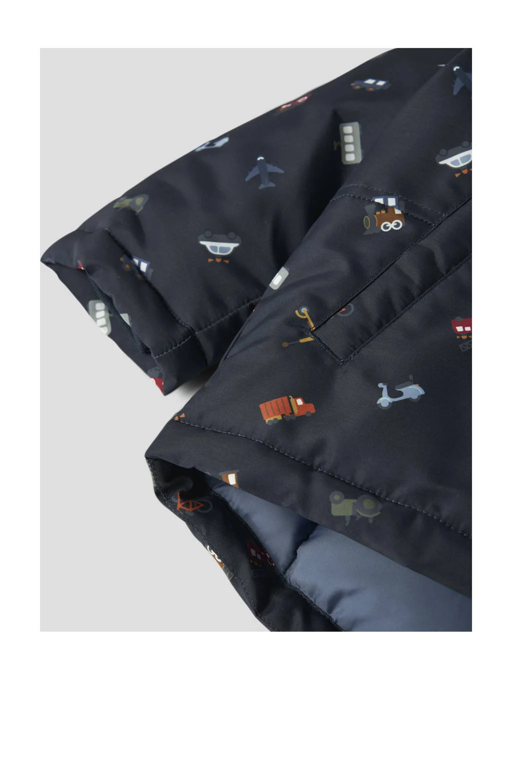 NAME IT MINI tussenjas donkerblauw