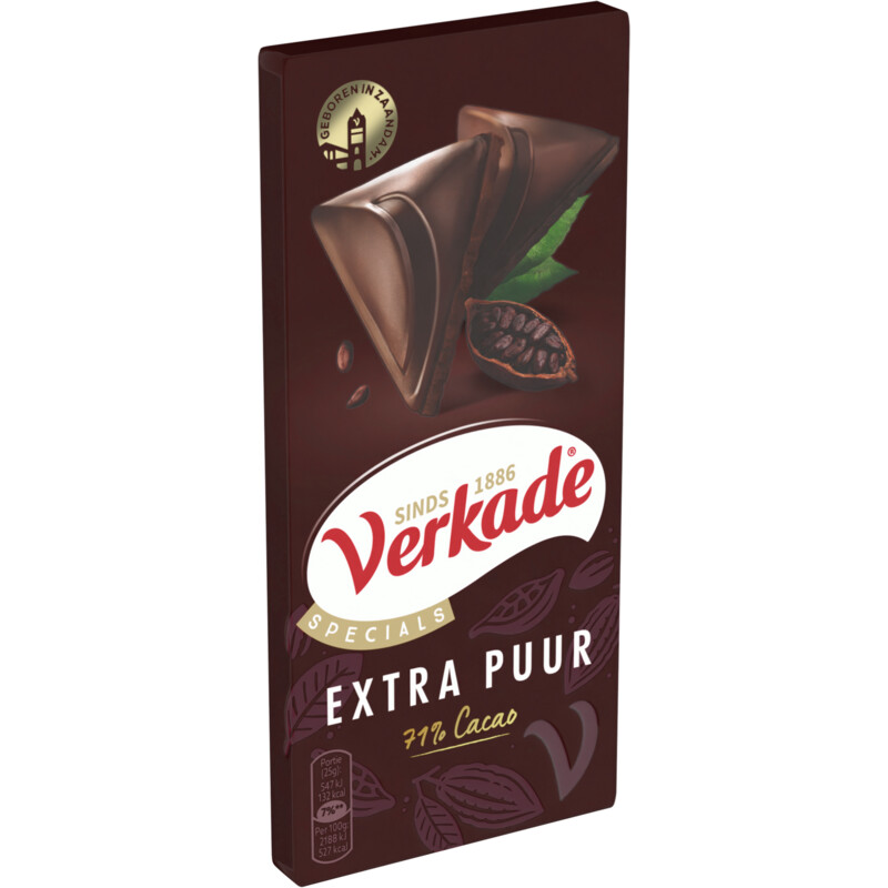 Verkade Specials extra puur reep